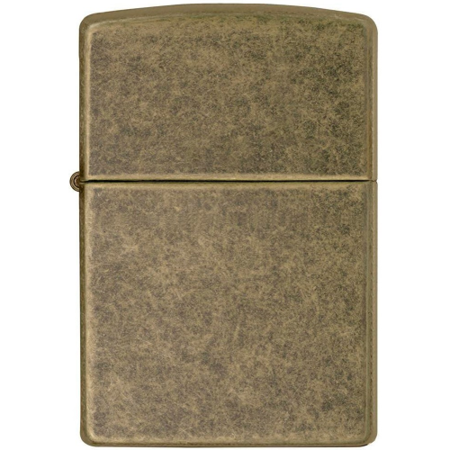Запальничка ZIPPO 201FB Antique Brass (Антикварна мідь) фото