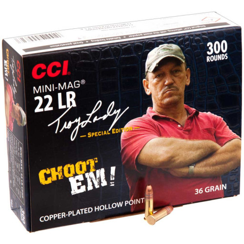 Патрон CCI Mini-Mag кал. 22 LR куля CPHP, маса 2.33 гр/36 гран фото
