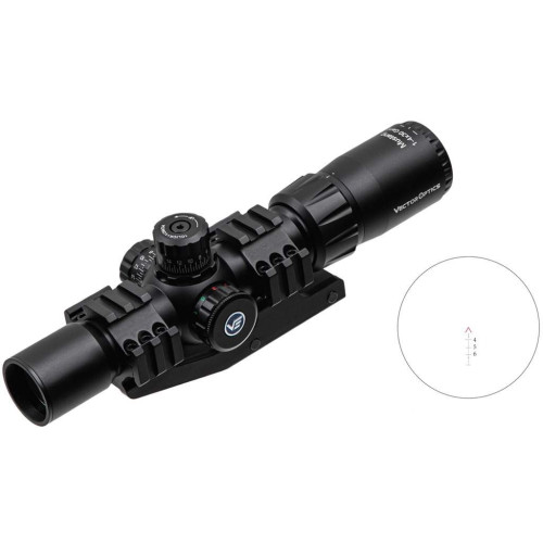 Прицел оптический Vector Optics Mustang GENII 1-4X30 Illum. SFP (SCOC-29) фото 2