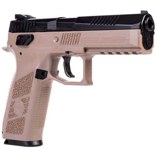 Пневматичний пістолет ASG CZ P-09 Black/FDE Blowback Pellet фото 3