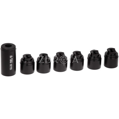 Глушитель A-TEC CMM-6 кал. 22 LR. Резьба 1/2"-28 UNF фото 2