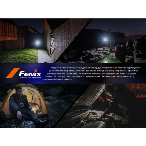 Фонарь наключный Fenix E03R V2.0 синий фото 17