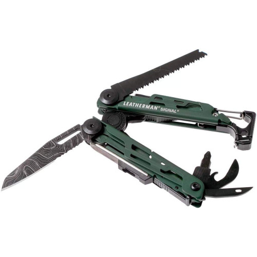 Мультитул Leatherman Signal Green TOPO (832692) фото 8
