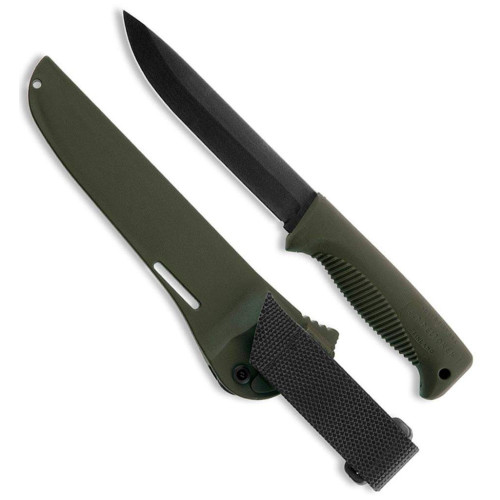 Нож Peltonen M95 Ranger Knife Green Handle (cerakote, composite) фото 2