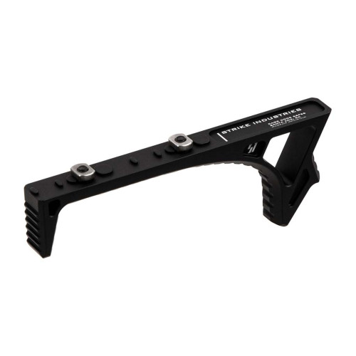 Передня рукоятка Strike Industries LINK Curved Fore Grip на M-LOK/KeyMod (алюміній) чорна фото