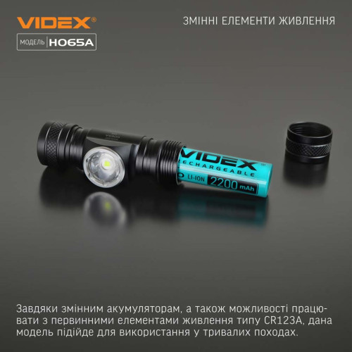 Налобный светодиодный фонарь VIDEX VLF-H065A фото 14
