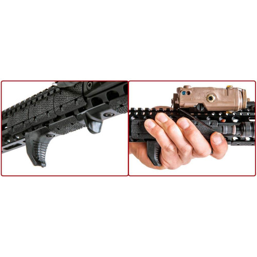 Передний упор Magpul Hand Stop Kit на M-LOK (полимер) черный фото 7