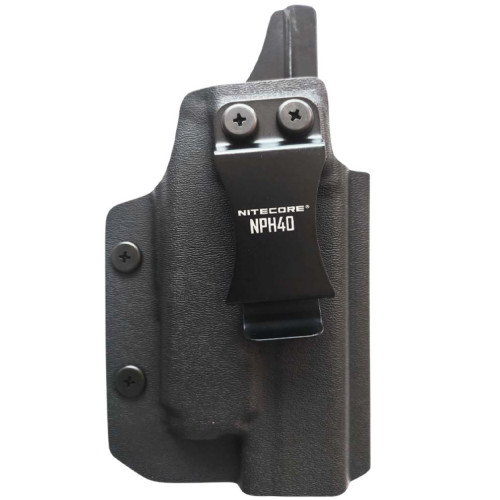 Кобура Nitecore NPH40 для оружия Glock G17/G19 с фонарём NPL25 фото