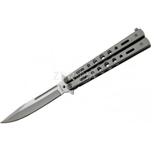 Ніж-метелик Grand Way 15084 R (silver) фото