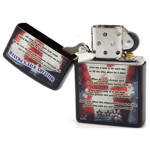 Запальничка ZIPPO 28315 Military Wifes Prayer фото 2