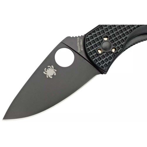 Ніж Spyderco Persistence Lightweight FRN Black Blade (C136PBBK) фото 3