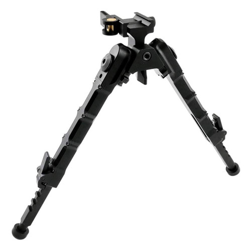 Сошки Buvele V9 на Weaver/Picatinny (высота 18.4 - 22.9 см, шарнирная база) быстросъемные фото 7