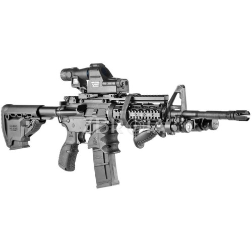 Приклад FAB Defense GL-MAG для M4 с держателем магазина фото 2