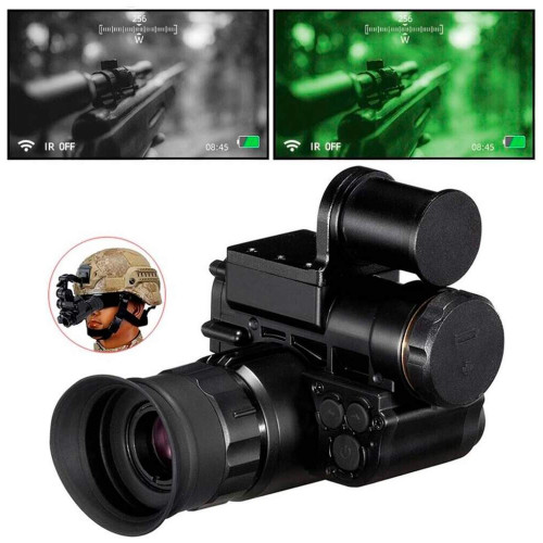 Монокуляр ночного видения NVG10 Night Vision цифровой, с креплением на шлем фото 6