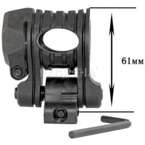Кріплення для ліхтарів пластикове New plastic mount (KUPlastic) фото 2