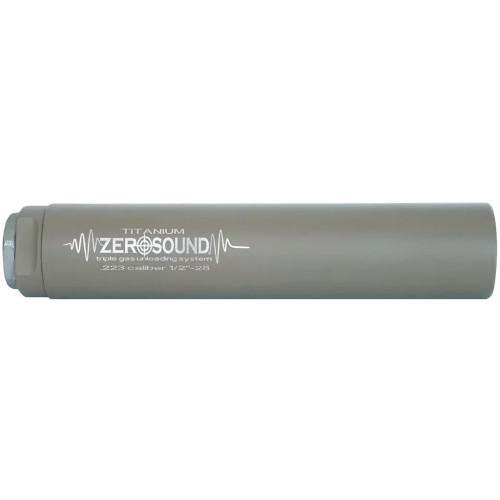 Глушитель Zero Sound TITANium кал. 30. Резьба 5/8"-24 UNEF. Цвет - Coyote tan фото