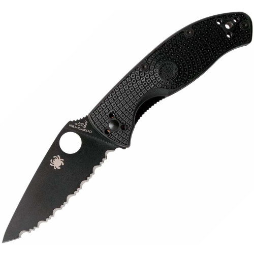 Ніж Spyderco Tenacious Lightweight Black (C122SBBK) фото
