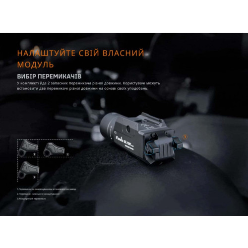 Фонарь пистолетный Fenix GL19R V2.0 фото 11