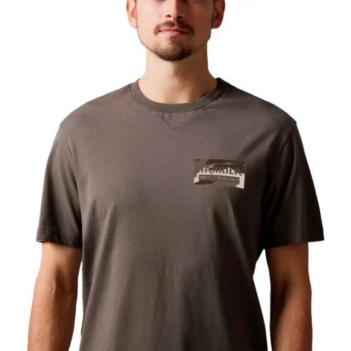 Футболка Harkila Core T-Shirt (XL, Brown Granite) фото 4