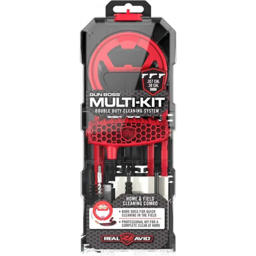 Набор для чистки Real Avid Gun Boss Multi-Kit (кал. 9 мм/38/357) фото