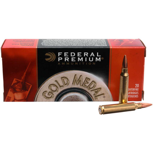 Патрон Federal Gold Medal кал. 223 Rem куля Sierra MatchKing BTHP, маса 4.47 гр/69 гран фото