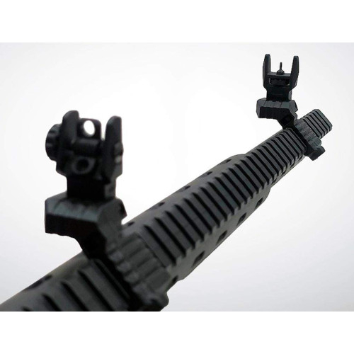 Набор: угловые целик и мушка DLG Tactical (DLG-184) OFFSET Low Profile на планку Picatinny фото 9