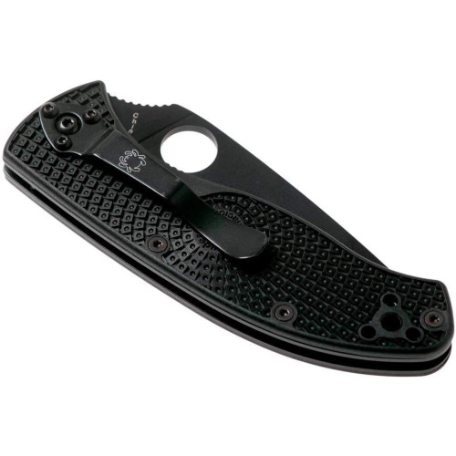 Ніж Spyderco Tenacious Lightweight Black (C122SBBK) фото 5