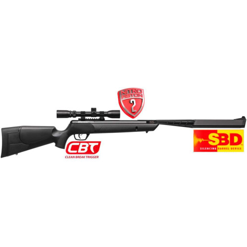 Пневматична гвинтівка Crosman Benjamin Summit Stealth (BSN2Q7SX) + Приціл 3-9х32 фото 2