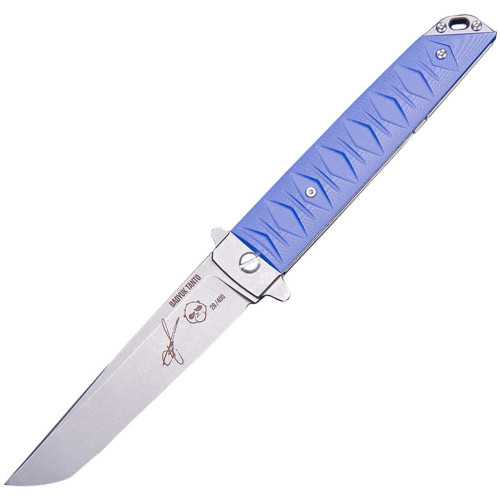 Нож Brutalica Badyuk-Tanto Limited Blue Stonewash фото