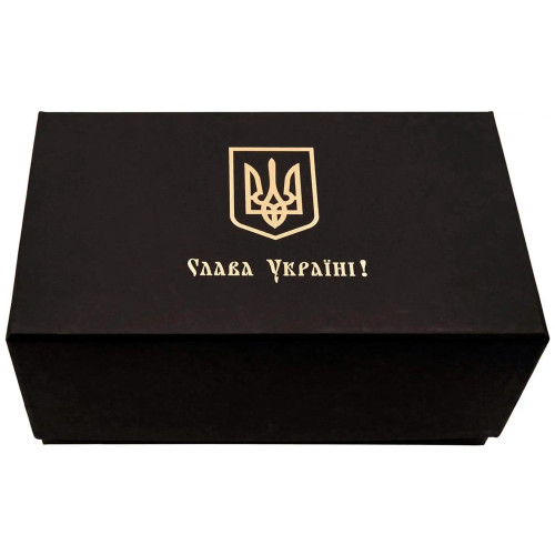 Набор стаканов для виски "Национальная полиция Украины" Boss Crystal, 2 шт. (B2MVS2XGD) фото 4