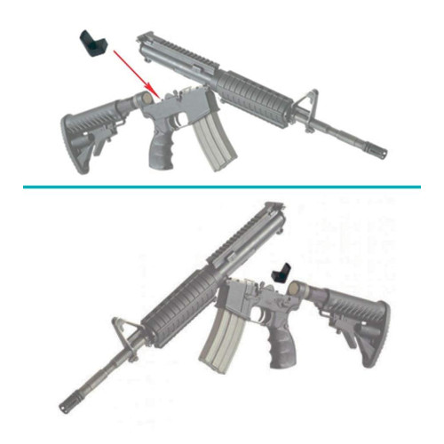 Устранитель люфта и шума FAB Defense UGA для всех систем AR15/M4/M16 фото 2