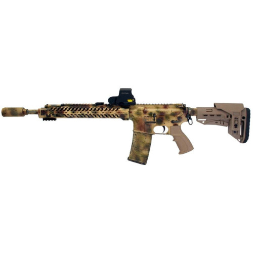 Приклад DLG TBS Tactical PCP (Mil-Spec) із регульованою щокою, койот фото 6
