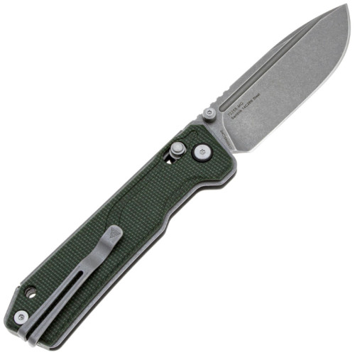 Нож складной SanRenMu Rubik Green фото 2