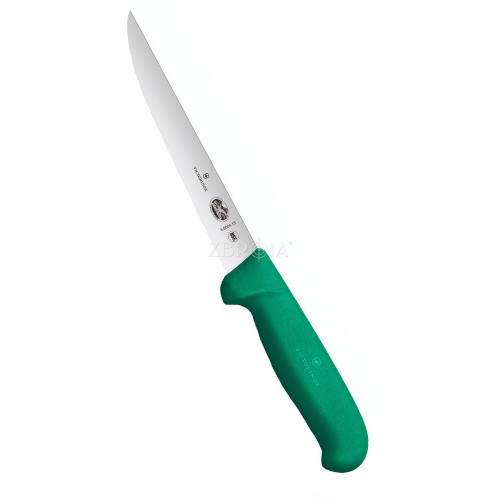 Нож кухонный Victorinox Fibrox зеленый фото