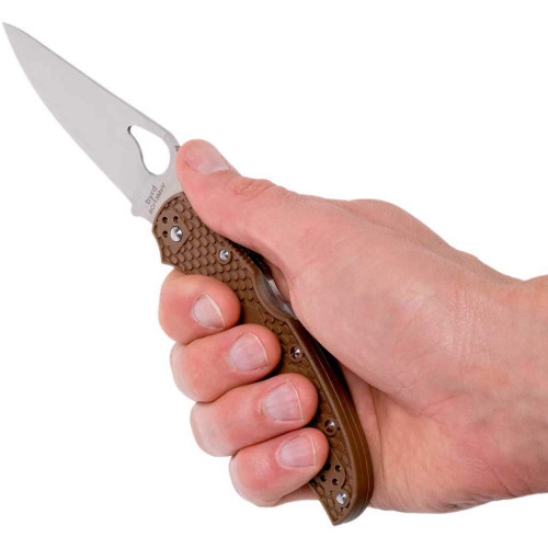 Нож Spyderco Byrd Cara Cara 2 Brown (BY03PBN2) фото 8