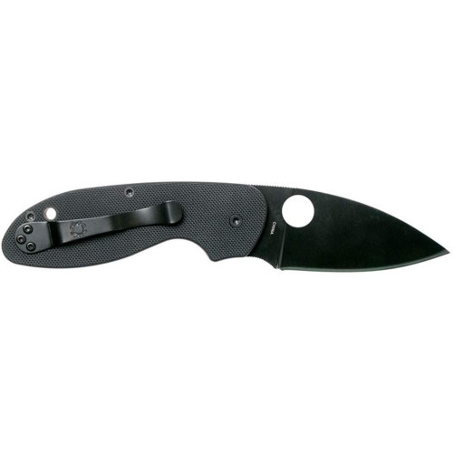 Ніж Spyderco Efficent Black Blade (C216GPBBK) фото 3