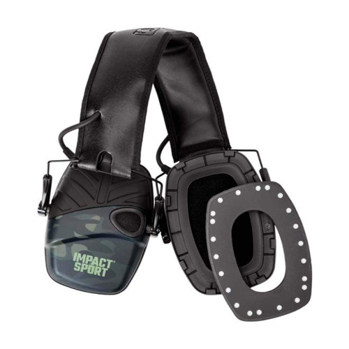 Стрілецьки навушники Howard Leight Impact Sport Earmuff Black MultiCam активні фото 7