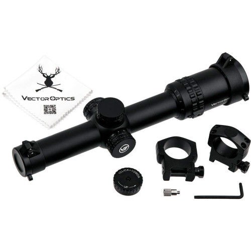 Оптичний приціл Vector Optics Grimlock GenII 1-6x24 SFP Illum фото 4