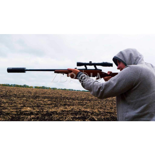 Глушитель Steel Immortal XL кал. 30. Резьба M14x1L фото 3