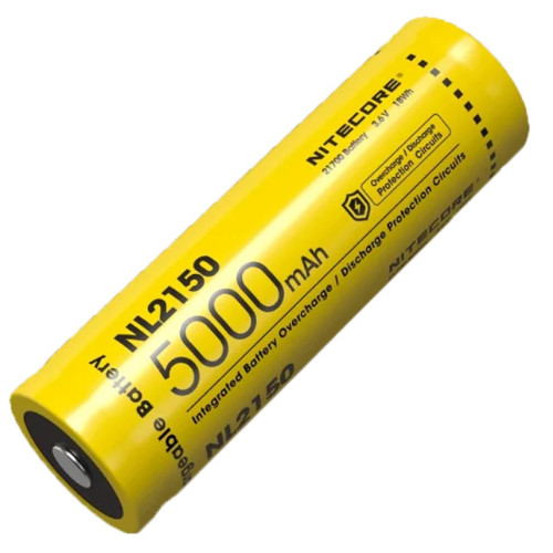 Акумулятор літієвий Nitecore NL2150 Li-Ion 21700 3.6V (5000mAh) фото 4