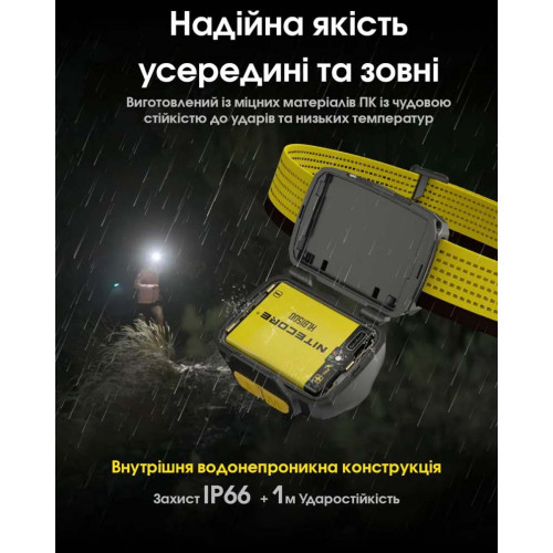 Ліхтар Nitecore UT27 чорний фото 13