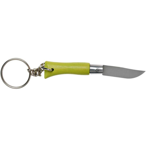 Ніж Opinel Keychain №2 Inox салатовий фото 2