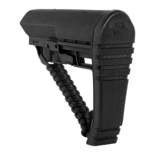 Приклад MFT Battlelink Minimalist with NRAT Strap Black (Comm-Spec) черный фото 6