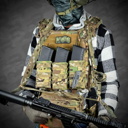 Ремень оружейный трехточечный RAGNAROK «Hel» Gen.II carbine Мультикам фото 3