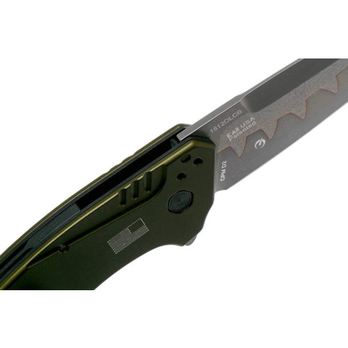 Нож Kershaw Dividend Olive Composite Blade фото 6