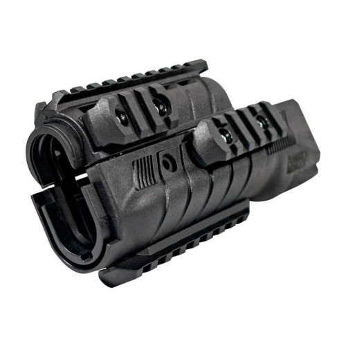Цевье Ammo Key Akatsiya-2 для АК c 6-ю планками Picatinny (полимер) черное фото 4