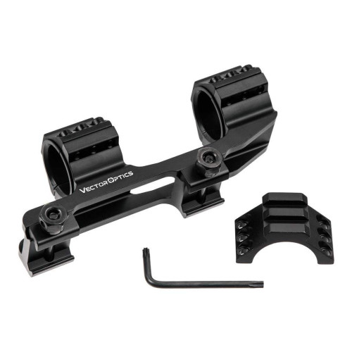 Моноблок Vector Optics One Piece ACD Mount Extra Light (25.4/30 мм) High на Picatinny (с уровнем) фото 5