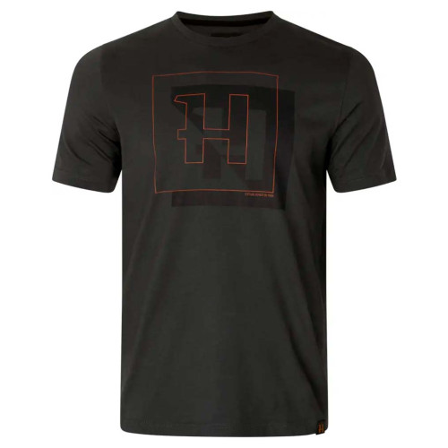Футболка Harkila H-logo S/S T-Shirt (M, Phantom) фото