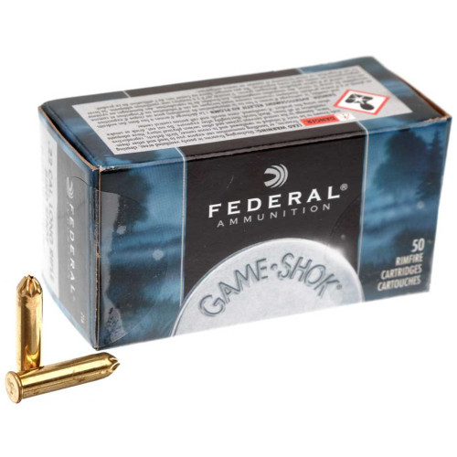 Патрон Federal Game-Shok Bird Shot кал. 22 LR куля #12 Shot, маса 1.62 гр/25 гран фото