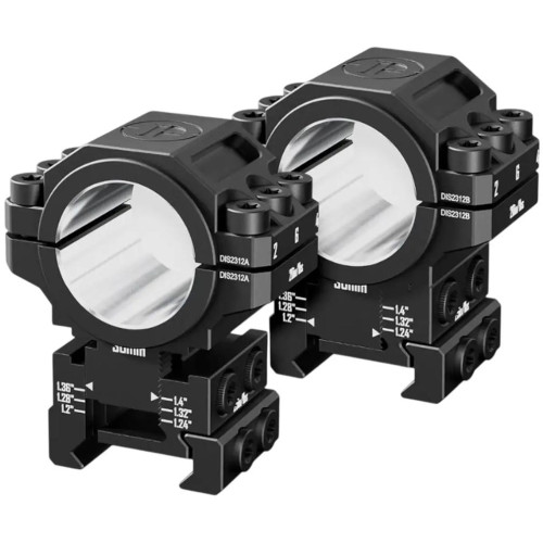 Кольца Discovery Adjustable Scope Rings (25.4/30 мм) Tube 6-Level Height на Weaver/Picatinny фото